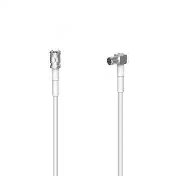 Hama 00205331 coaxial cable 3 m F White