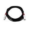 Audio Cable XLR 3-pin Omnitronic 3022050R 5m Black