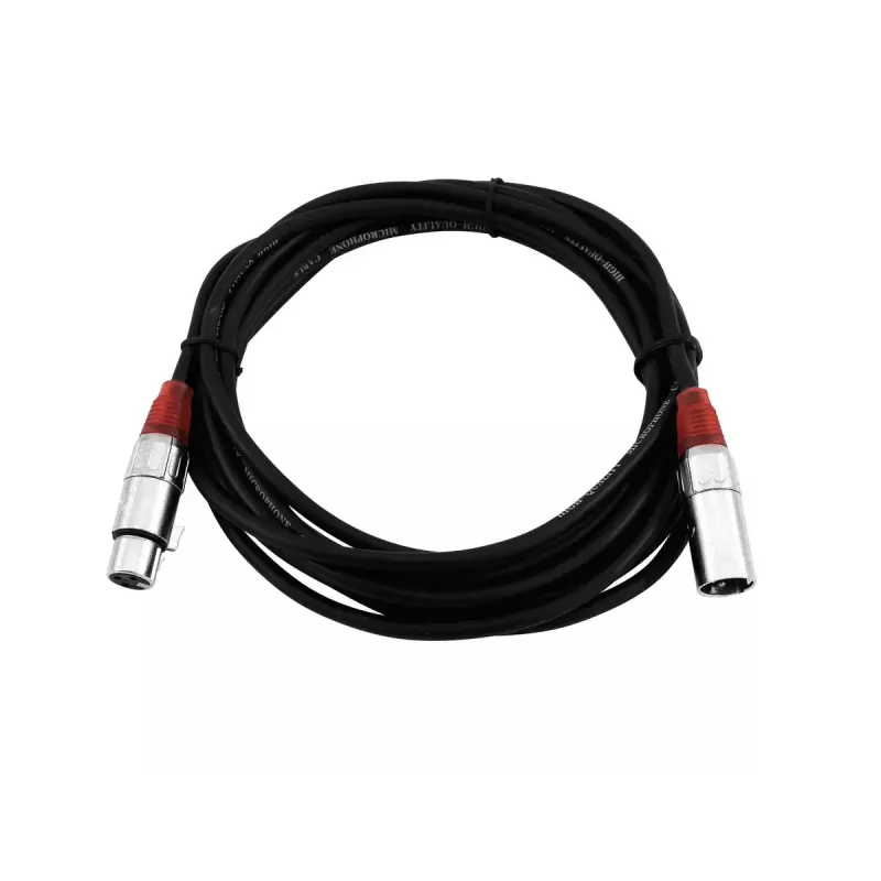 Audio Cable XLR 3-pin Omnitronic 3022050R 5m Black