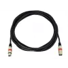 Audio Cable XLR 3-pin Omnitronic 3022052R 7.5 m Black