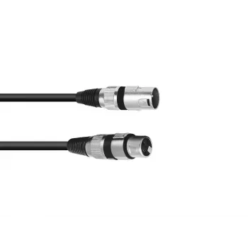 Audio Cable Omnitronic 30220590 25m XLR 3-pin Black