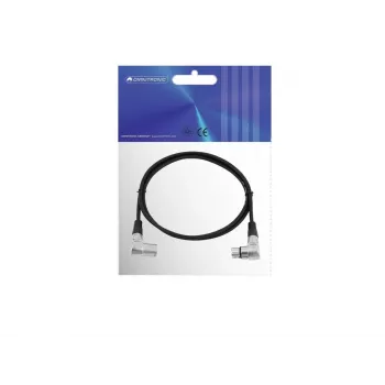 Audio Cable Omnitronic 30220630 1.5m XLR 3-pin Black