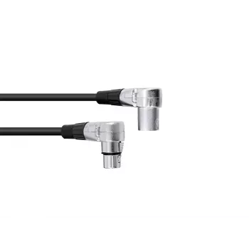 Audio Cable Omnitronic 30220630 1.5m XLR 3-pin Black