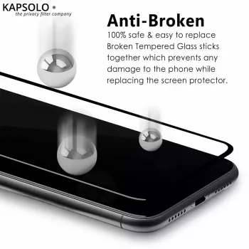 Tempered Glass KAPSOLO iPhone 11 Pro XS X