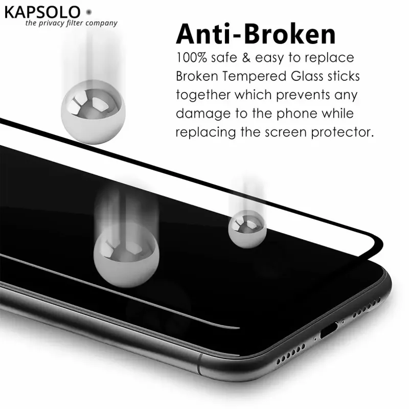 Tempered Glass KAPSOLO iPhone 11 Pro Max XS MAX