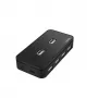 USB hub HAMA 00200123 — 7-port USB 2.0 hub, 480 Mbit/s, black, 1.1 m cable