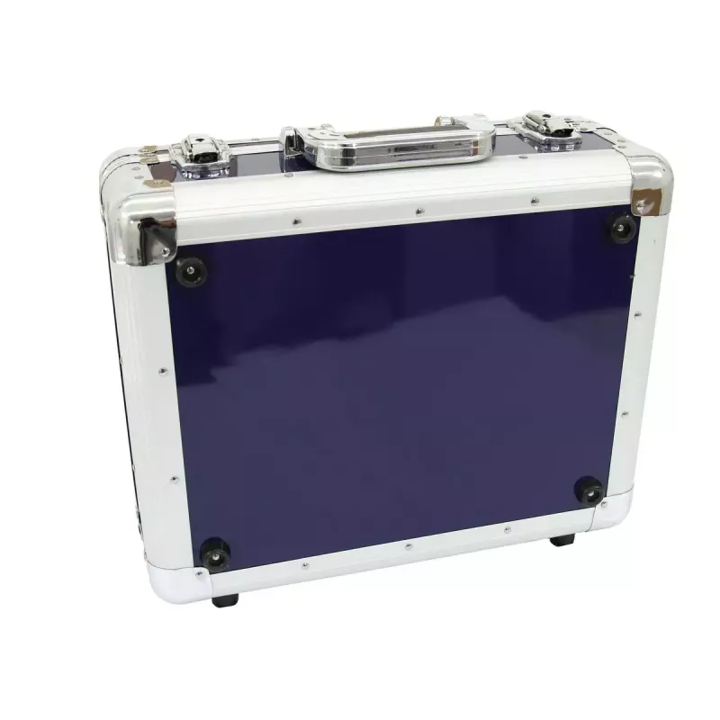 Hard case Roadinger 3012205C for records Blue 425x380x175mm