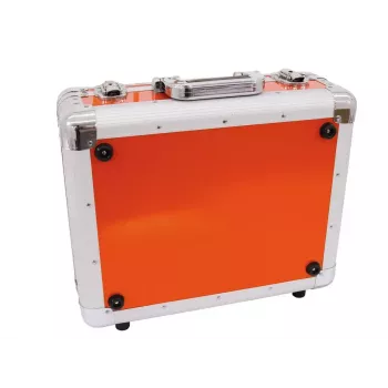 Hard case Roadinger 3012205A for records Red 425x380x175 mm
