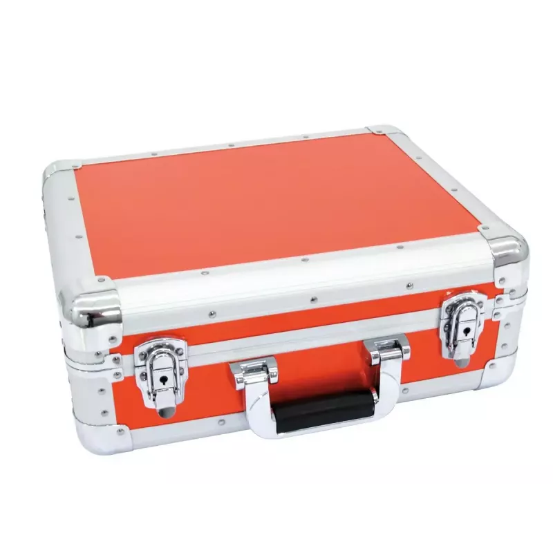 Hard case Roadinger 3012205A for records Red 425x380x175 mm