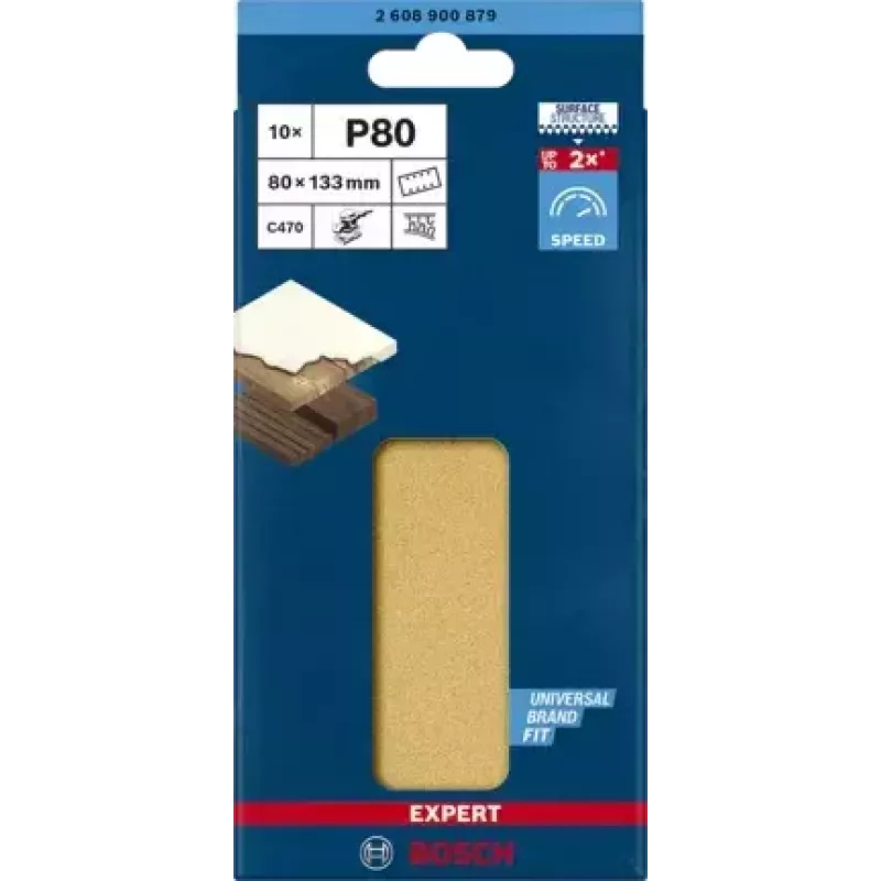 Bosch 2 608 900 879 rotary tool grinding/sanding supply Wood Sanding sheet