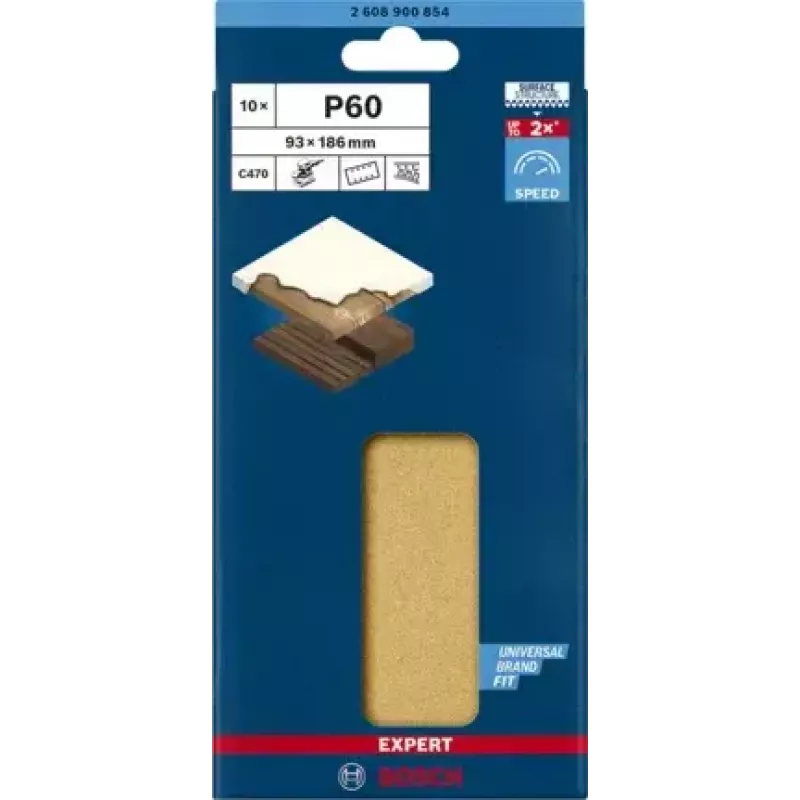 Bosch 2 608 900 854 rotary tool grinding/sanding supply Wood Sanding sheet