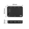 ACT 4K HDMI Switch 3x1 Black 60Hz 1920x1080 3840x2160