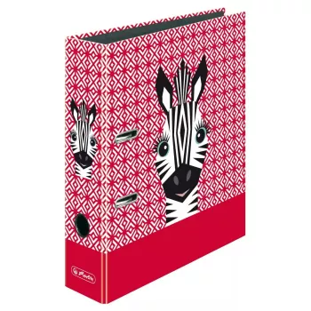 Ring Binder Herlitz maX.file A3 Red D-ring Presentation