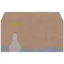 Envelope Sigel DU260 DL 110 x 220 mm Beige White Yellow 25 pcs