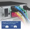 ACT Powercord C14 - C15 green 2 m Cable H05RN-F 250V 10A