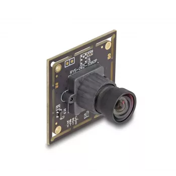 Webcam DeLOCK 12072 2.1 MP 1920 x 1080 USB 2.0 Black