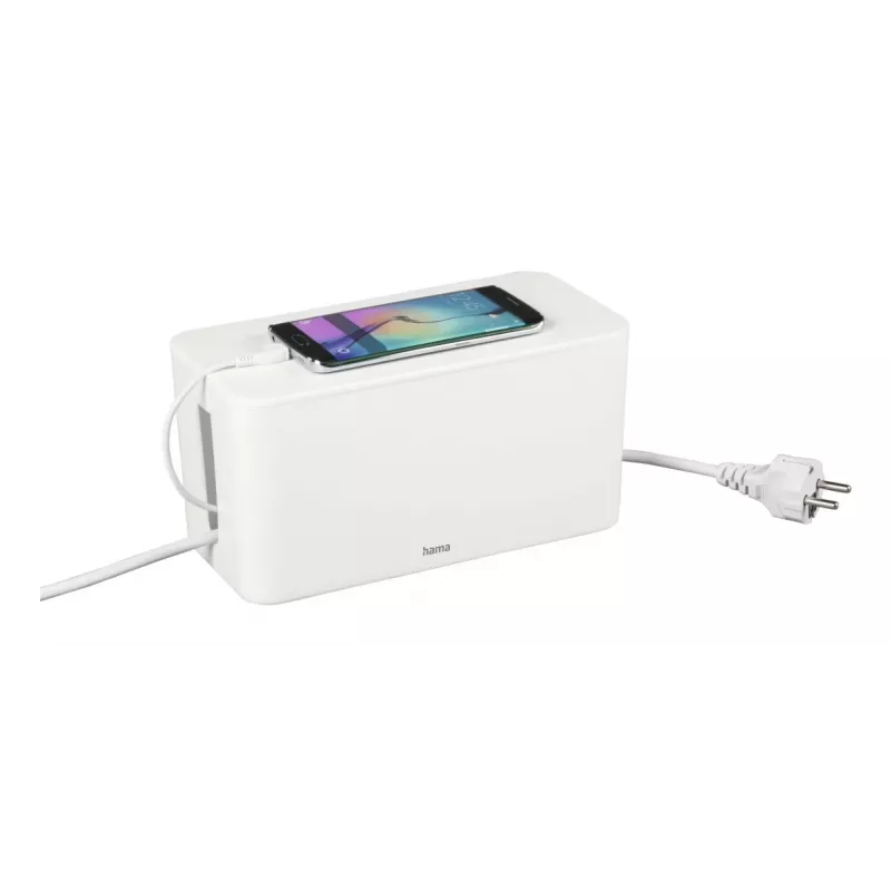 Hama Mini Desk/Floor Cable box White
