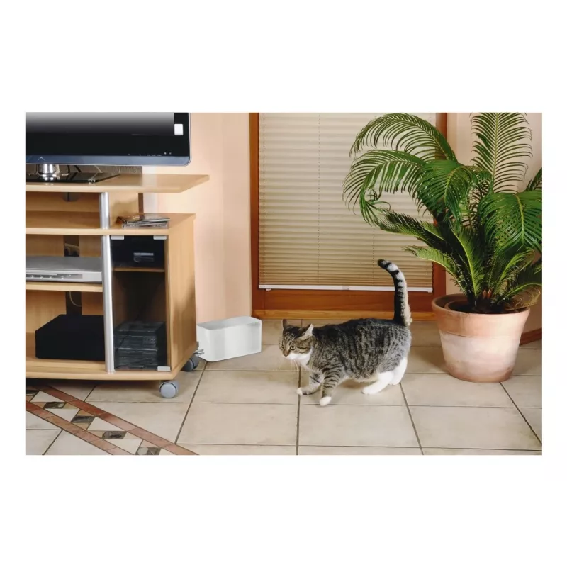 Hama Mini Desk/Floor Cable box White