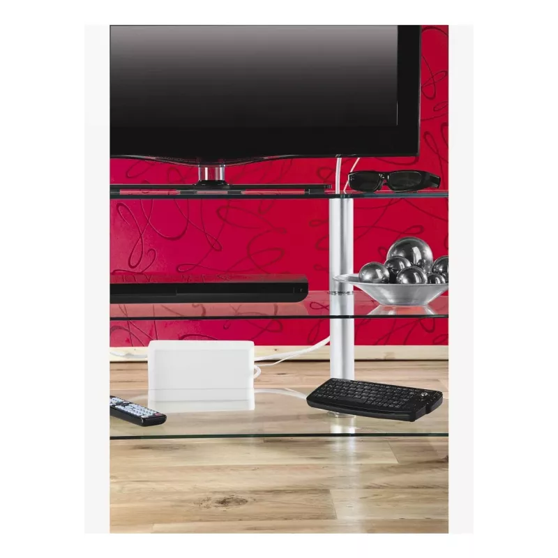 Hama Mini Desk/Floor Cable box White
