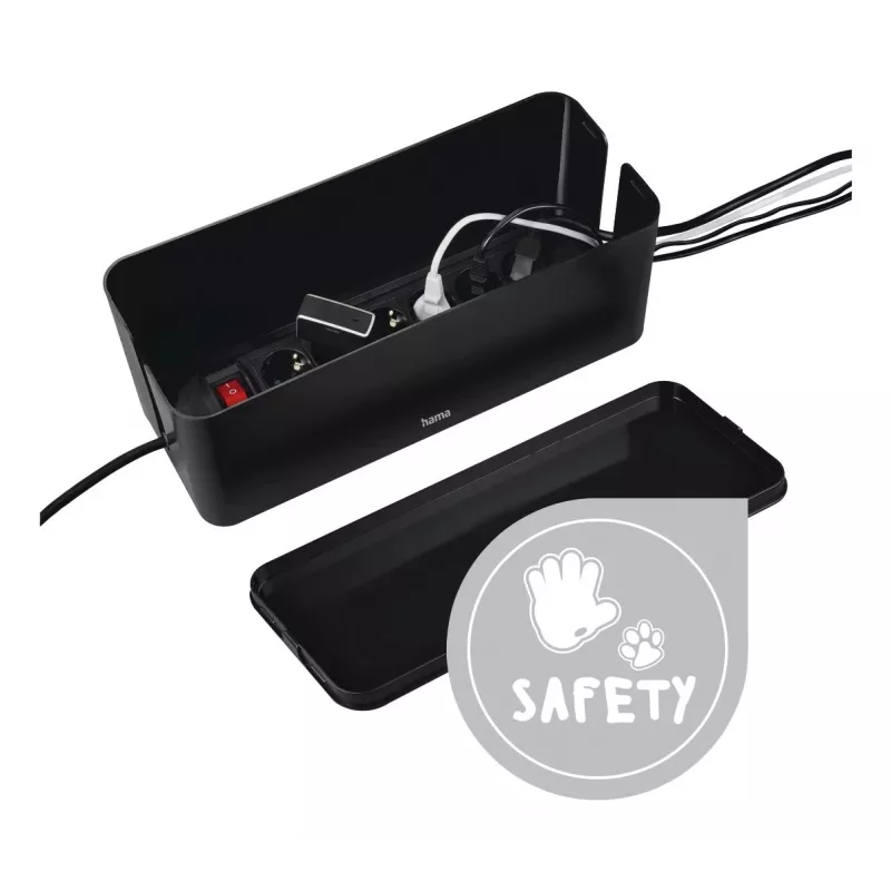 Hama Maxi Floor Cable box Black 1 pc(s)