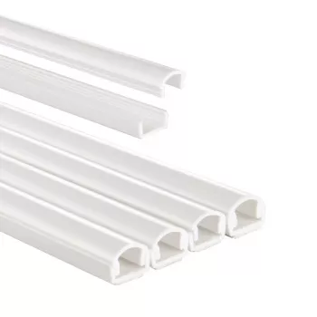 Hama 00220980 cable organizer Universal Cable duct White 4 pc(s)