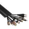 Hama 00220985 cable organizer Universal Cable duct Black 1 pc(s)