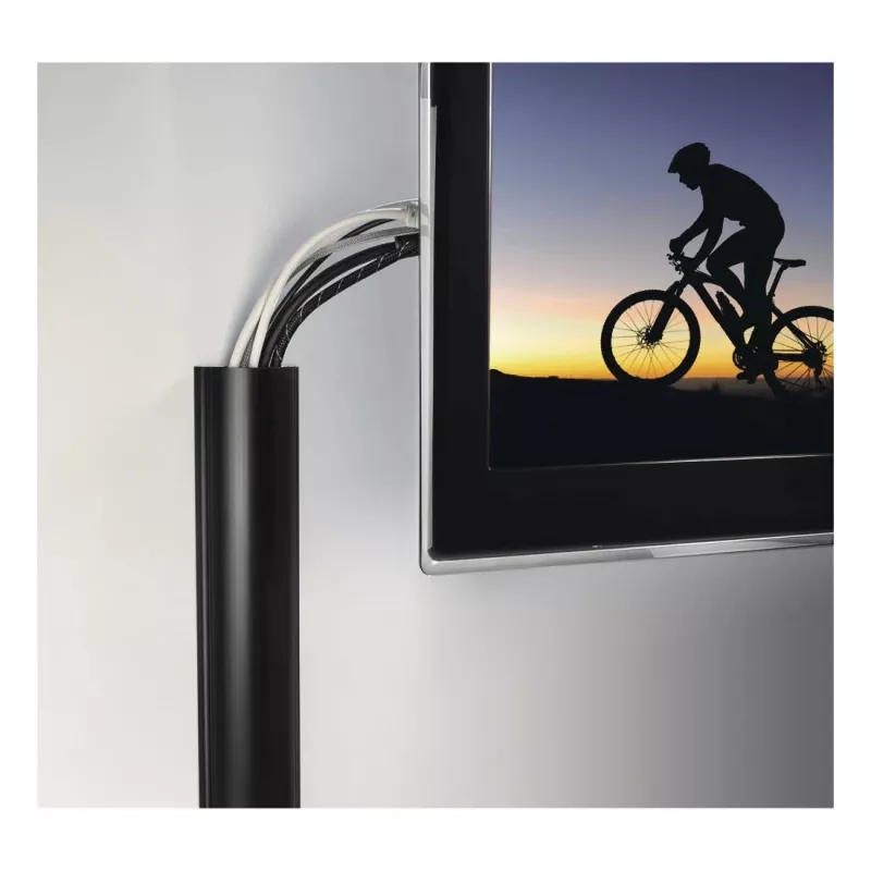 Hama 00220985 cable organizer Universal Cable duct Black 1 pc(s)