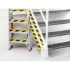 Wall Corner Guard Durable 1126130 Rounded Polyurethane Black Yellow 1000mm