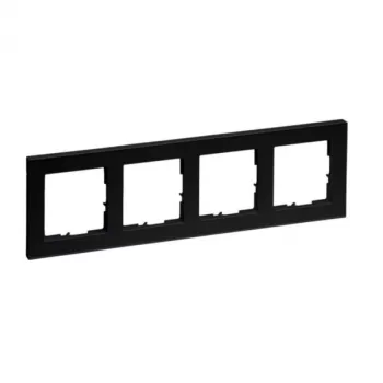 Legrand 765384 wall plate/switch cover Black