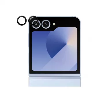 Camera Lens Protector PanzerGlass SAFE. for Samsung Galaxy Z Flip6 Black Scratch Shock Resistant