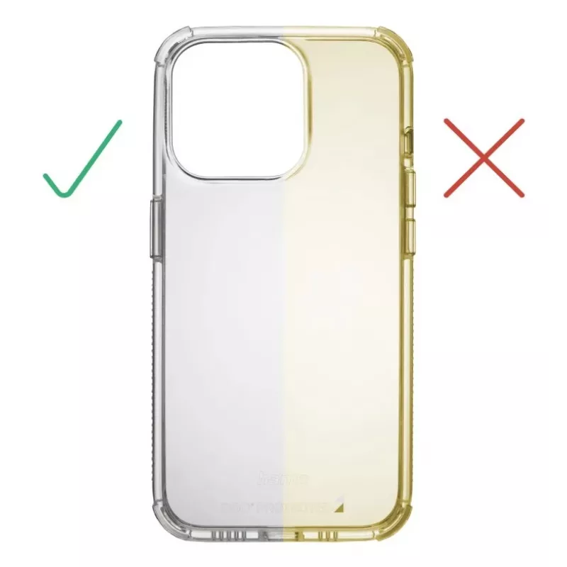 Hama Extreme Protect mobile phone case 16 cm (6.3 inch) Cover Transparent