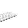 Hama WK-500 keyboard Home/Office RF Wireless + Bluetooth QWERTZ German Grey, White