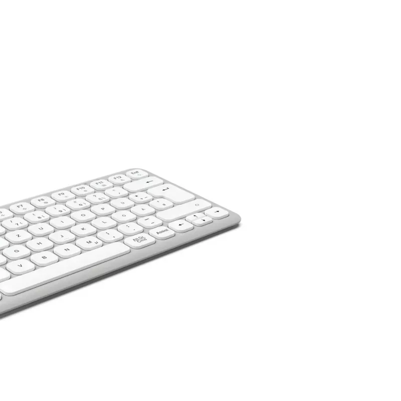 Hama WK-500 keyboard Home/Office RF Wireless + Bluetooth QWERTZ German Grey, White