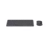 Hama WKM-500 keyboard Mouse included Home/Office RF Wireless + Bluetooth QWERTZ German Black