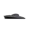 Hama WKM-500 keyboard Mouse included Home/Office RF Wireless + Bluetooth QWERTZ German Black