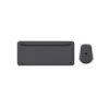 Hama WKM-500 keyboard Mouse included Home/Office RF Wireless + Bluetooth QWERTZ German Black