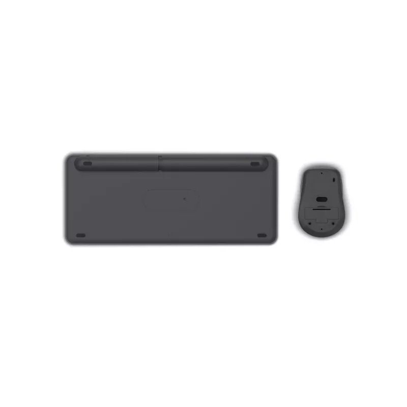 Hama WKM-500 keyboard Mouse included Home/Office RF Wireless + Bluetooth QWERTZ German Black