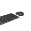 Hama WKM-500 keyboard Mouse included Home/Office RF Wireless + Bluetooth QWERTZ German Black