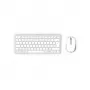Hama WKM-500 keyboard Mouse included Home USB + RF Wireless + Bluetooth QWERTZ German Grey, White