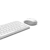 Hama WKM-500 keyboard Mouse included Home USB + RF Wireless + Bluetooth QWERTZ German Grey, White