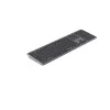 Hama WK-550 keyboard Home/Office RF Wireless + Bluetooth QWERTZ German Black, Dark Grey
