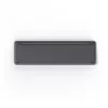 Hama WK-550 keyboard Home/Office RF Wireless + Bluetooth QWERTZ German Black, Dark Grey