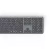 Hama WK-550 keyboard Home/Office RF Wireless + Bluetooth QWERTZ German Black, Dark Grey
