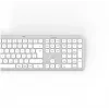 Hama WK-550 keyboard Home/Office RF Wireless + Bluetooth QWERTZ German Grey, White