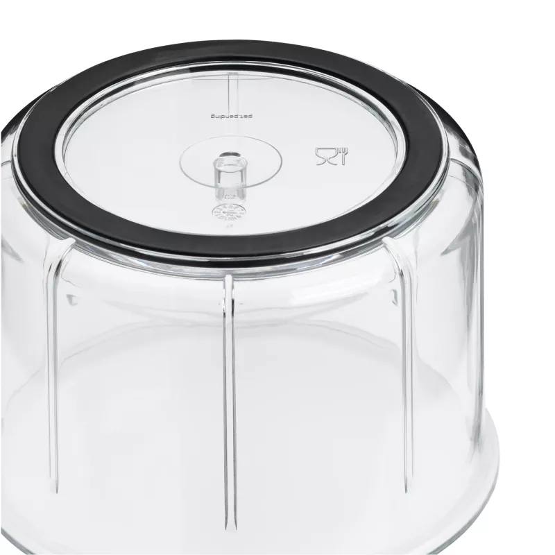 WMF Gourmet 18.7678.6040 manual food chopper Black, Transparent