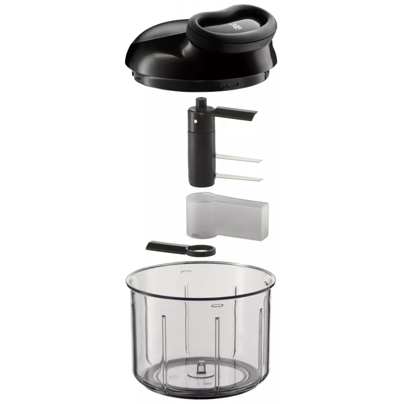 WMF Gourmet 18.7678.6040 manual food chopper Black, Transparent