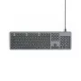 Hama CK-400 keyboard Home/Office USB QWERTZ German Black, Dark Grey
