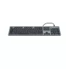 Hama CK-400 keyboard Home/Office USB QWERTZ German Black, Dark Grey