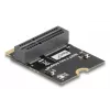 DeLOCK 64341 Internal M.2 Adapter Host Interface M.2 Male Black