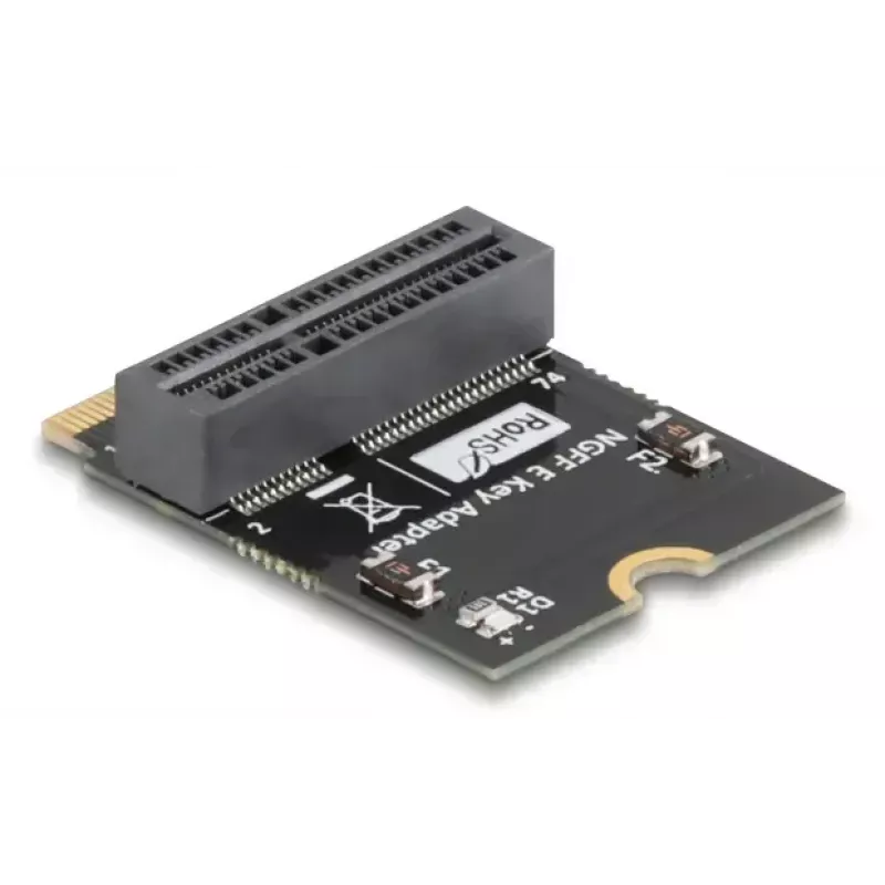 DeLOCK 64341 Internal M.2 Adapter Host Interface M.2 Male Black